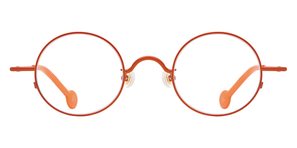 L.A. Eyeworks® Button Round Eyeglasses - 425 Orange