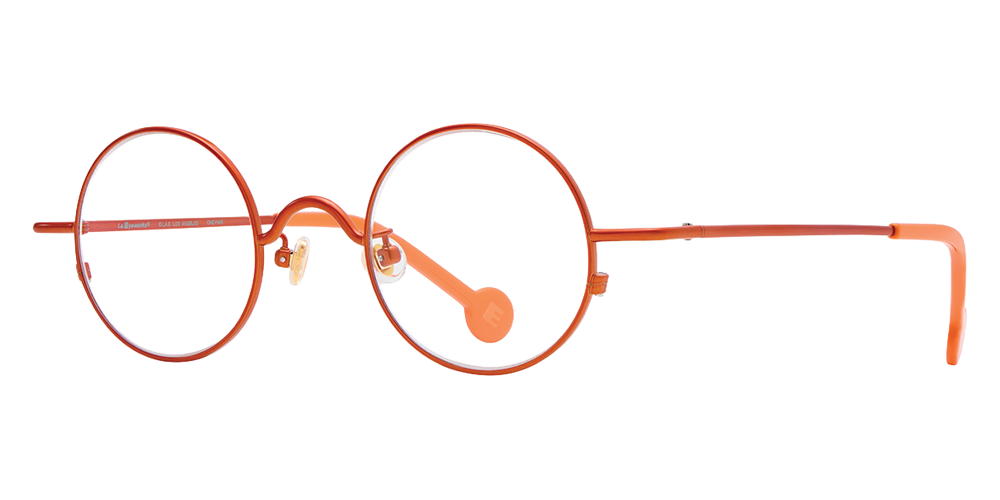 L.A. Eyeworks® Button Round Eyeglasses - 425 Orange