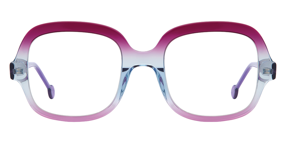 L.A. Eyeworks® Carmel Square Eyeglasses - 908 Blue Morpho