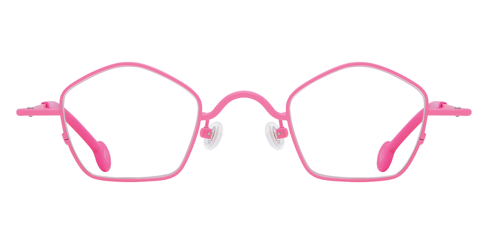 L.A. Eyeworks® Casoni Geometric Eyeglasses - 570 Pepto