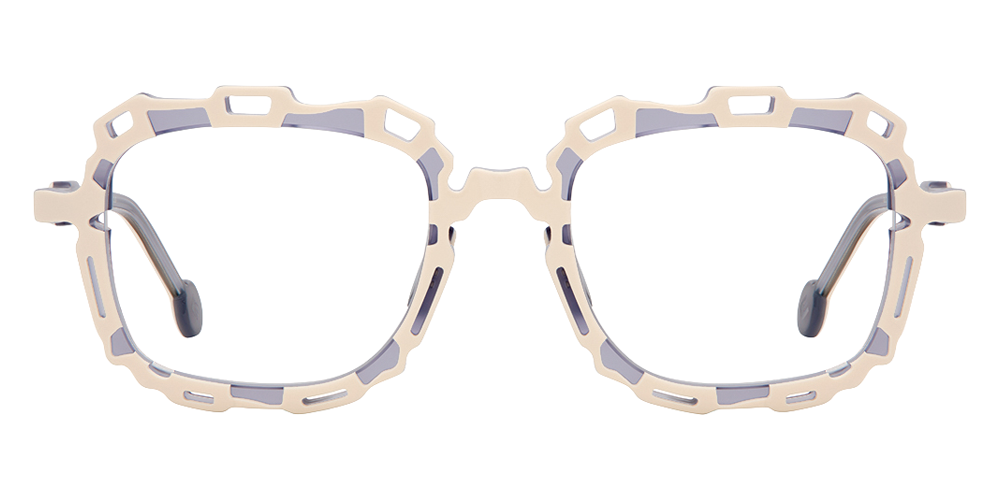 L.A. Eyeworks® Catena Square Eyeglasses - 124 Fog Bone