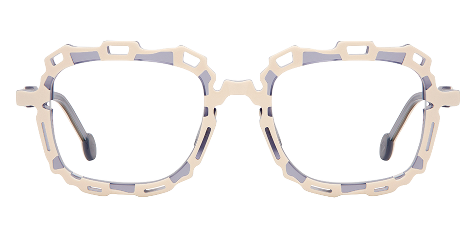 L.A. Eyeworks® Catena Square Eyeglasses - 124 Fog Bone