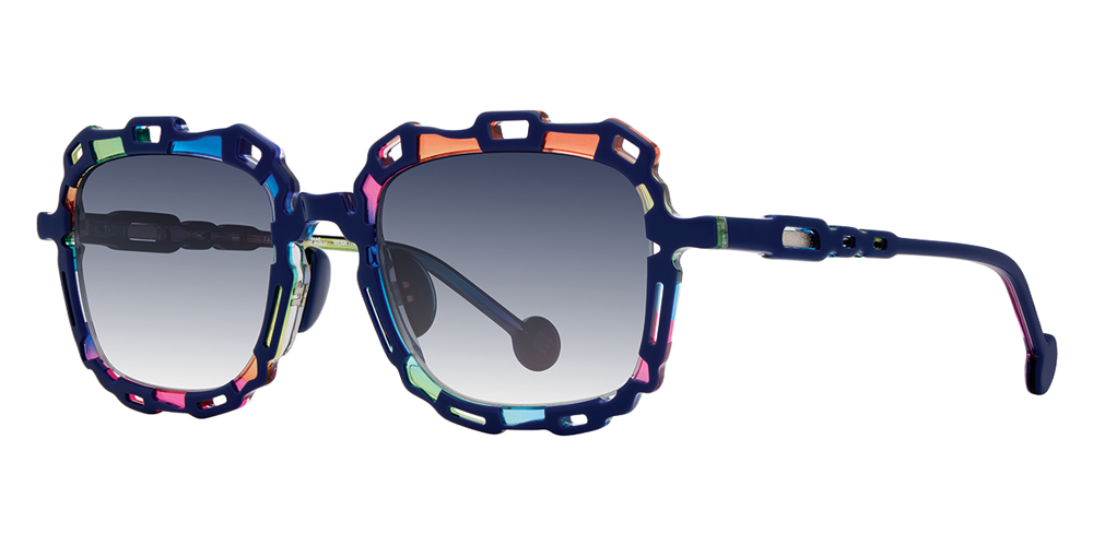L.A. Eyeworks® Catena Sun Square Sunglasses - 632 Chromaroma