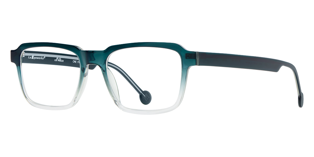 L.A. Eyeworks® Dan Rectangle Eyeglasses - 950 Tre Pini
