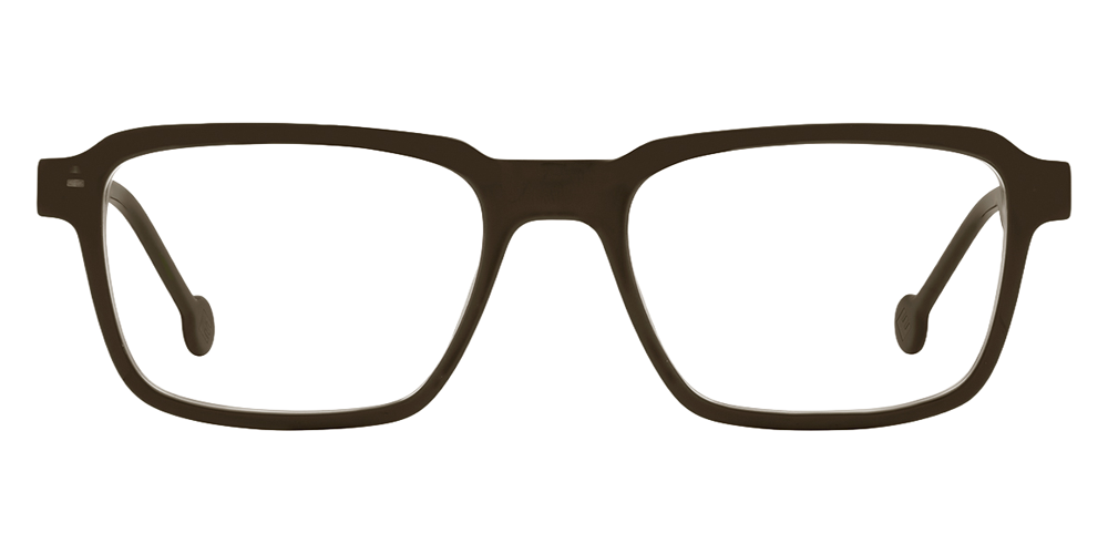 L.A. Eyeworks® Dan Rectangle Eyeglasses - 9781 Melon Belly