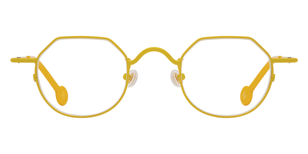 L.A. Eyeworks® Dink Geometric Eyeglasses - 456 Yello