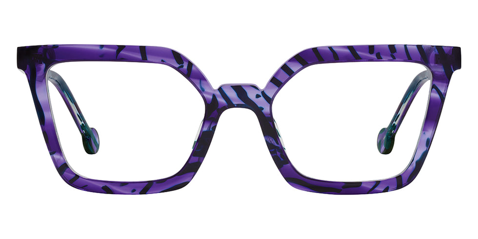 L.A.Eyeworks® Hersh Eyeglasses - 619 Grape Sticks