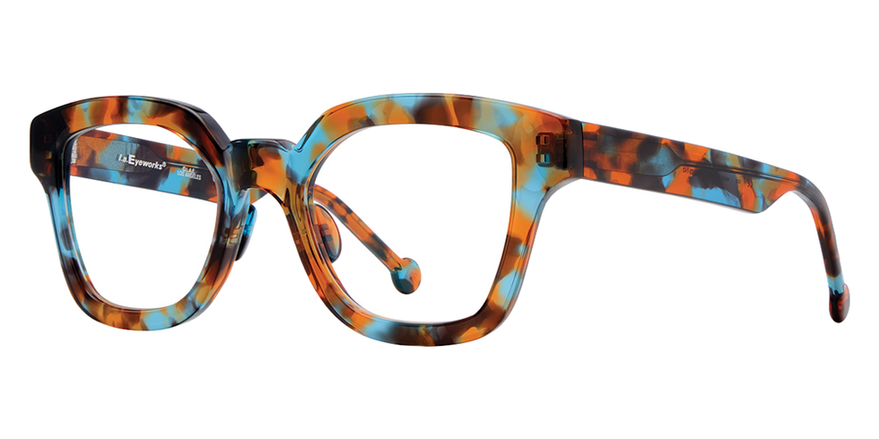 L.A. Eyeworks® Monrovia Square Eyeglasses - 800 Sulfur Pond