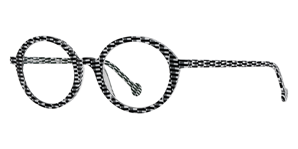 L.A. Eyeworks® Sakari Round Eyeglasses - 9621 Test Pattern