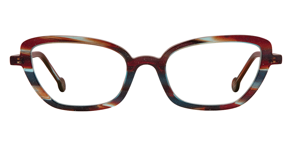 L.A. Eyeworks® Skiff Cat-Eye Eyeglasses - 1003 Blazar