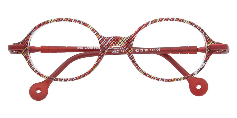 Lafont® Abc LAF ABC 6055 - Red 6055 Eyeglasses
