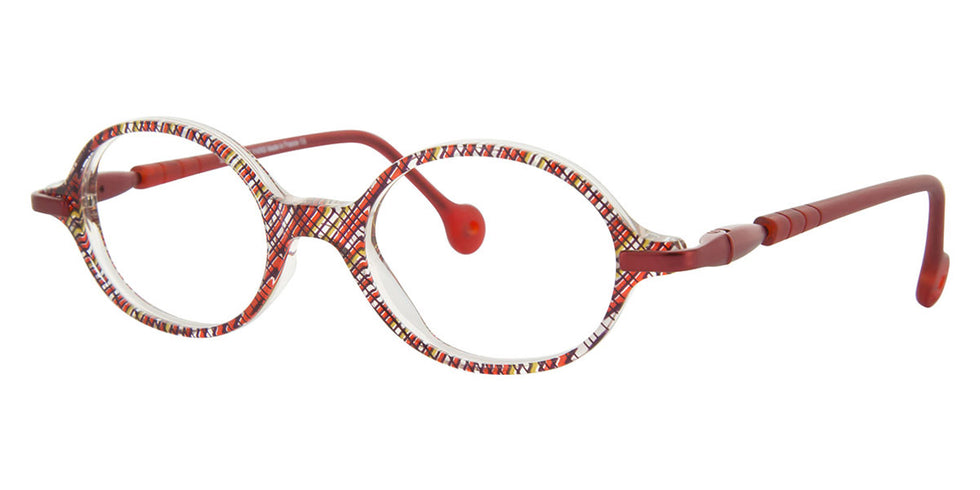 Lafont® Abc LAF ABC 6055 - Red 6055 Eyeglasses