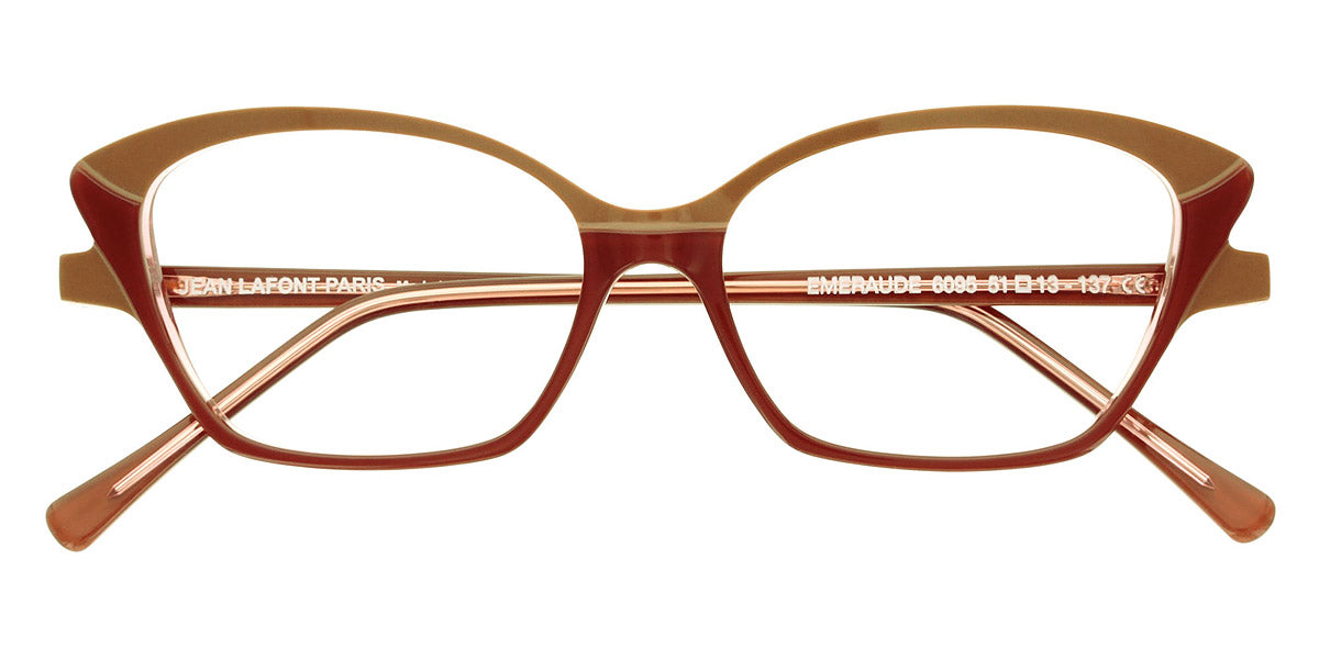 Lafont® Emeraude LAF EMERAUDE 6095 51 - Red 6095 Eyeglasses