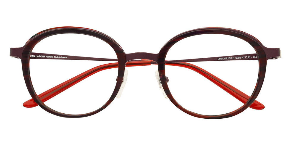 Lafont® Emmanuelle LAF EMMANUELLE 6080 47 - Purple 6080 Eyeglasses