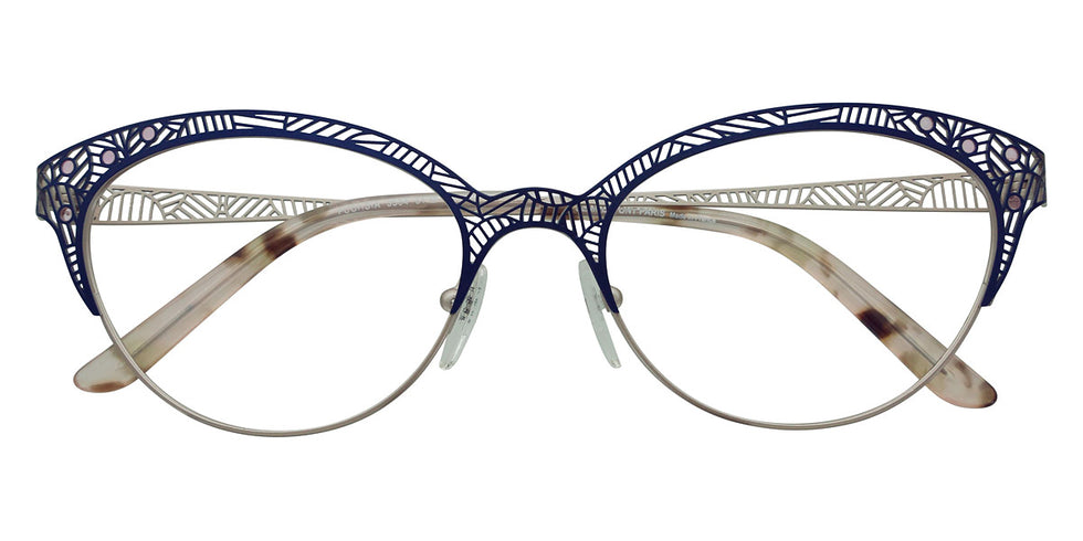 Lafont® Fuchsia LAF FUCHSIA 3504 51 - Blue 3504 Eyeglasses