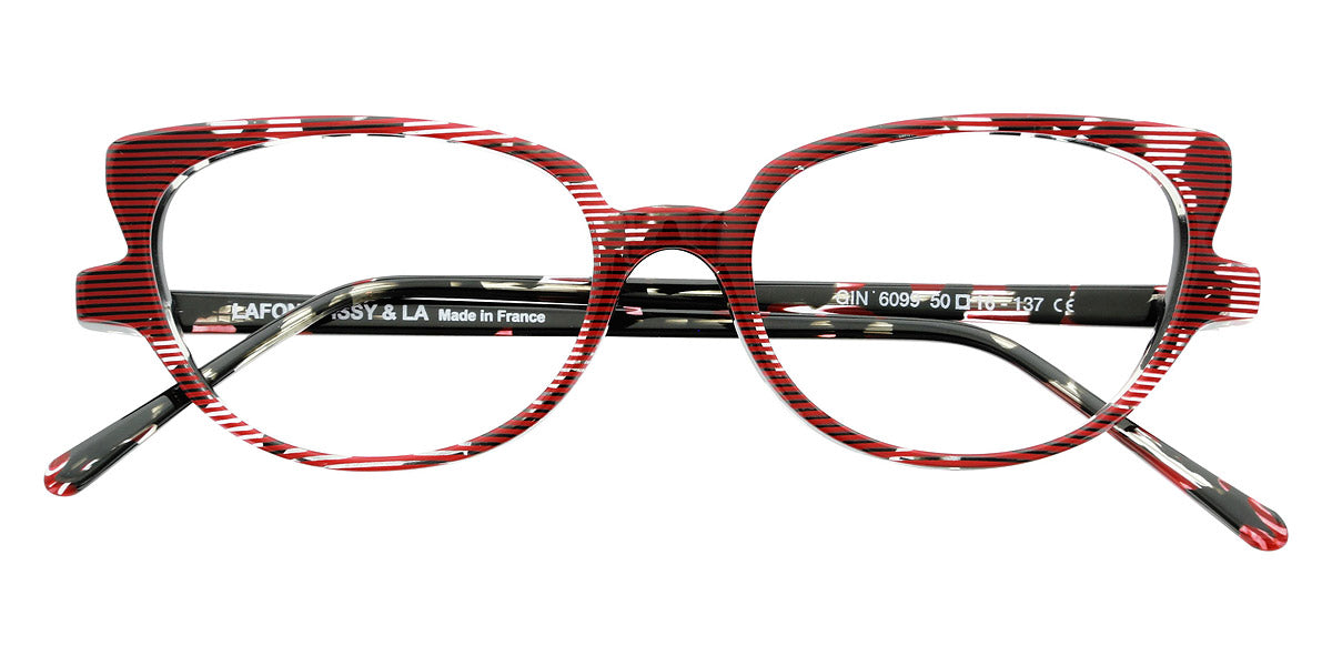 Lafont® Gin LAF GIN 6099 50 - Red 6099 Eyeglasses