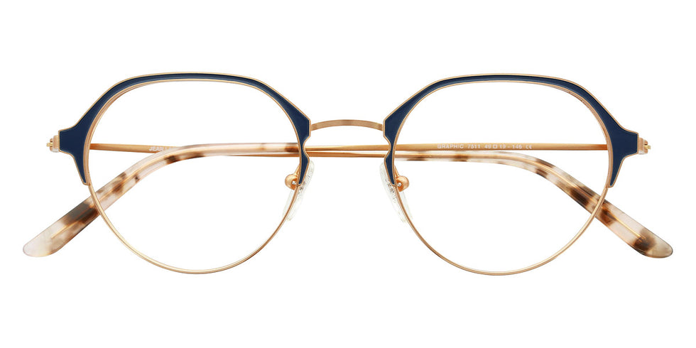 Lafont® Graphic LAF GRAPHIC 7511 49 - Blue 7511 Eyeglasses