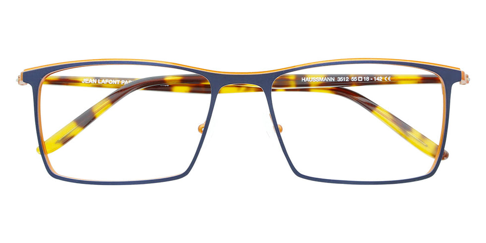Lafont® Haussmann LAF HAUSSMANN 3512 55 - Blue 3512 Eyeglasses