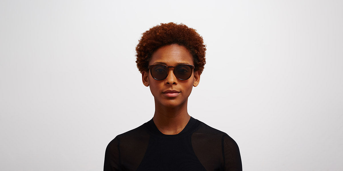 Mykita® LAHTI MYK LAHTI C86 Zanzibar/Mocca / Polarized Pro Amber Brown 50 - C86 Zanzibar/Mocca / Polarized Pro Amber Brown Sunglasses