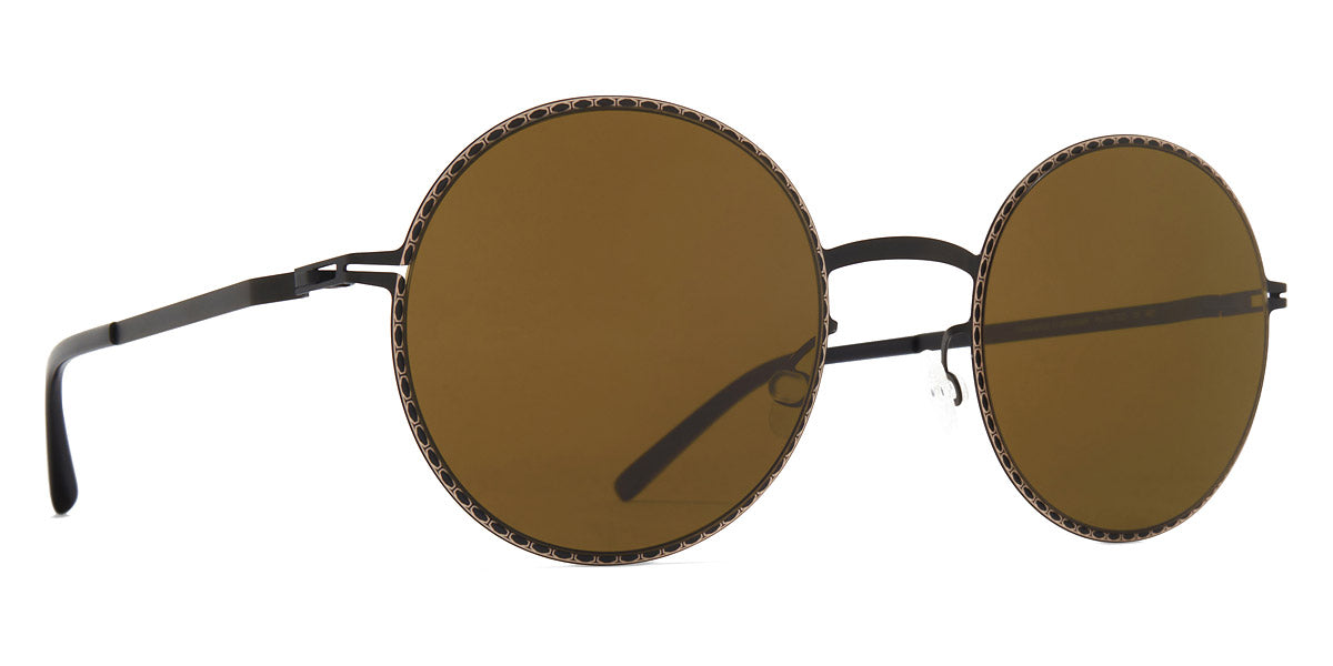 Mykita® LALE MYK LALE Black/Sand / Raw Brown Solid 50 - Black/Sand / Raw Brown Solid Sunglasses