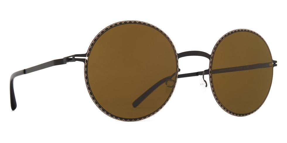 Mykita® LALE MYK LALE Black/Sand / Raw Brown Solid 50 - Black/Sand / Raw Brown Solid Sunglasses