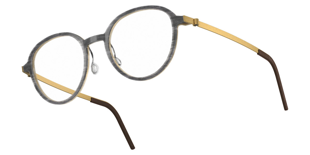 Lindberg® Buffalo Horn™ 1863 Eyeglasses - HTE26 GT