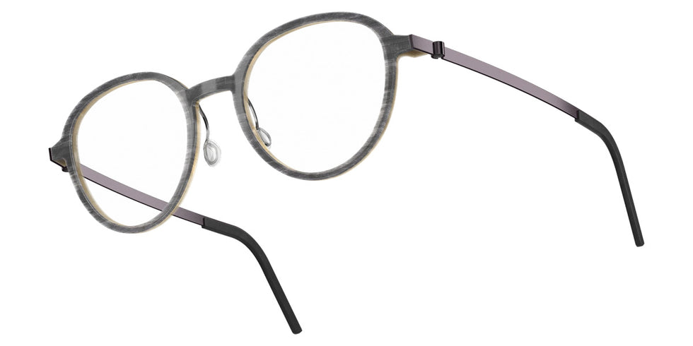 Lindberg® Buffalo Horn™ 1863 Eyeglasses - HTE26 PU14