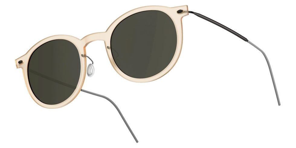 Lindberg® Sun Titanium™ 8338 Sunglasses - SL102 - Gray/Green C21M-PU9