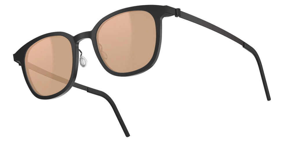 Lindberg® Sun Titanium™ 8595 Sunglasses - SL54 - Rose Gold Mirror/Gray AK94 K24M-U9
