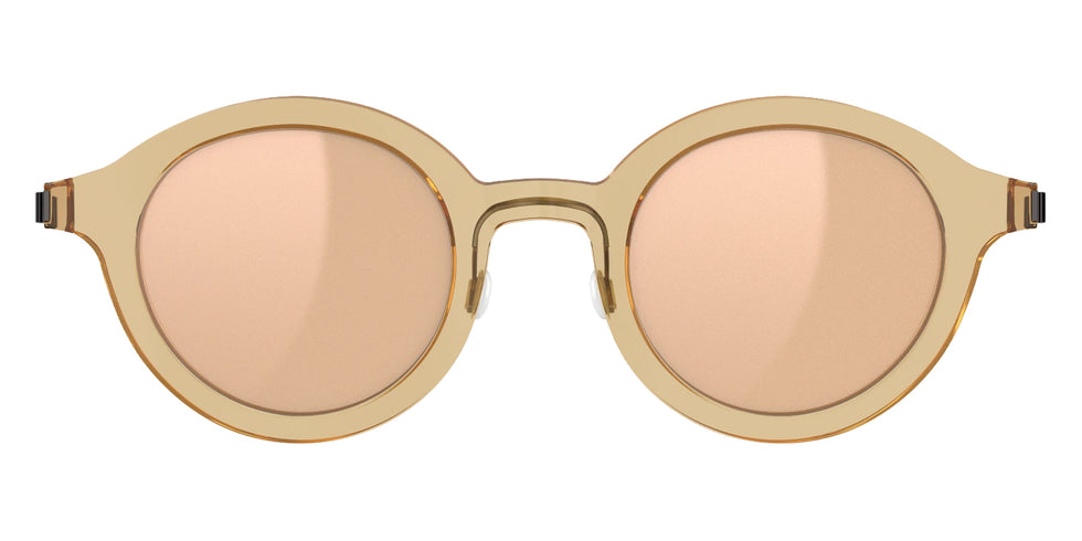Lindberg® Sun Titanium™ 8596 Sunglasses - SL54 - Rose Gold Mirror/Gray AK68 K223-PU9