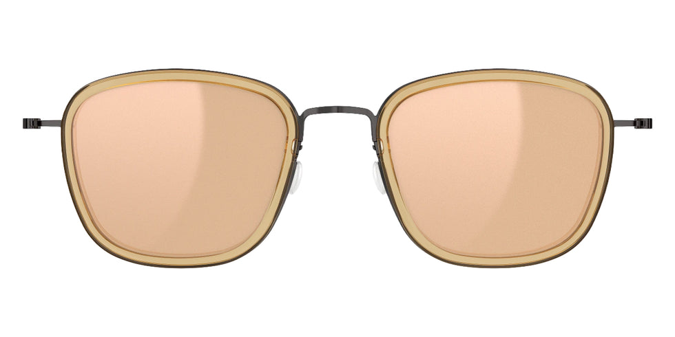 Lindberg® Sun Titanium™ 8813 Sunglasses - SL54 - Rose Gold Mirror/Gray K223/PU9
