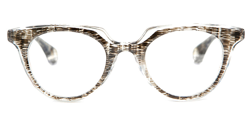 Blake Kuwahara® LINA BLK LINA BRUSHED BLACK 46 - BRUSHED BLACK Eyeglasses