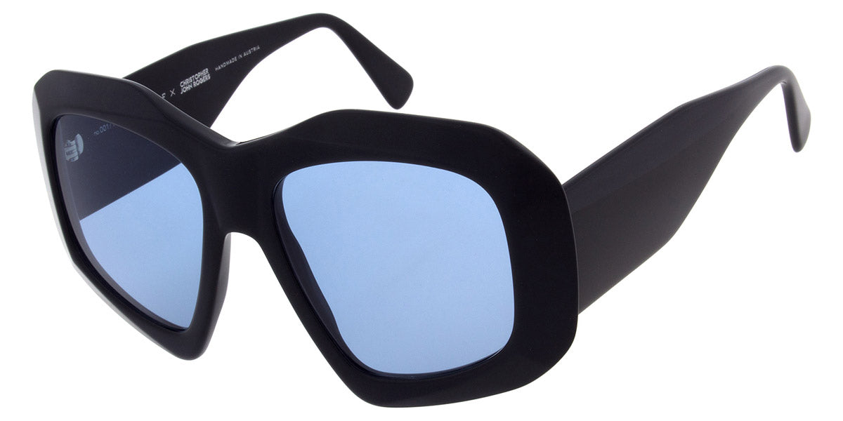Andy Wolf® Linden Sun ANW Linden Sun a 56 - Black/Blue Sunglasses