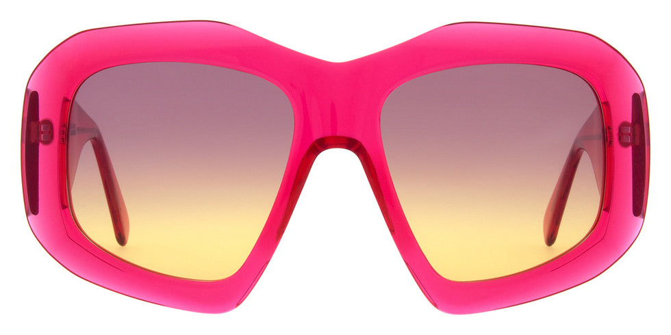 Andy Wolf® Linden Sun ANW Linden Sun d 56 - Red/Orange Sunglasses