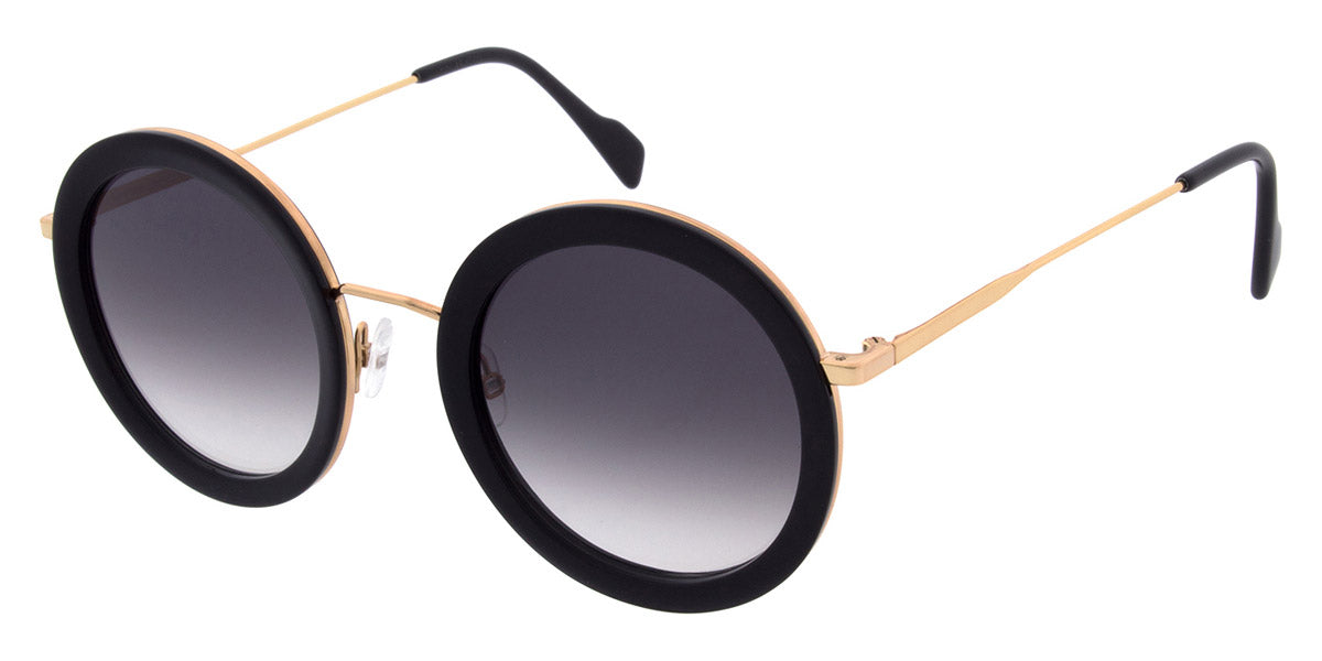 Andy Wolf® Liss Sun ANW Liss Sun 01 50 - Black/Rosegold Sunglasses