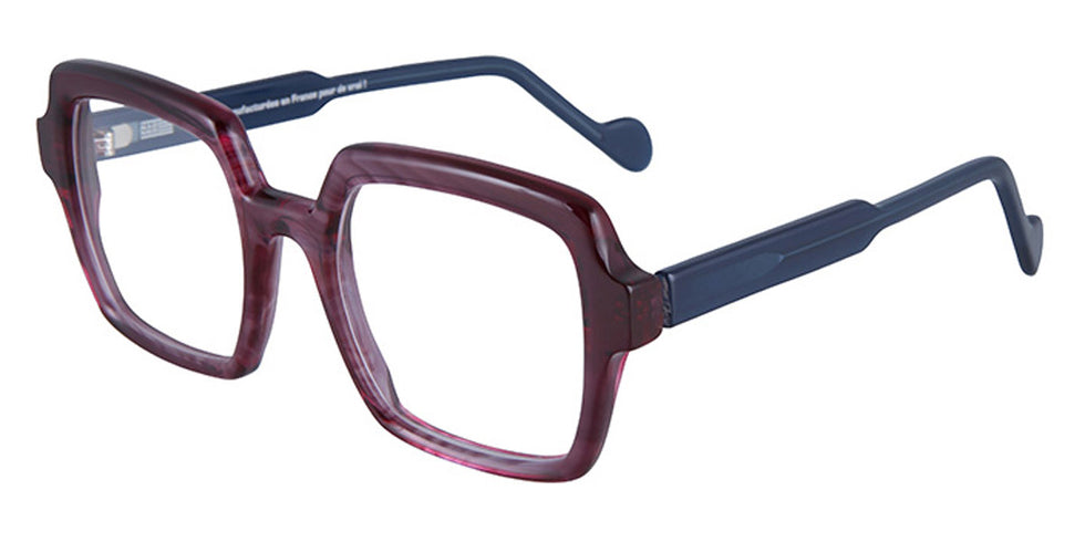 NaoNed® Londreuzig NAO Londreuzig 2405 49 - 2405 Transparent Purple / Transparent Dark Blue Eyeglasses