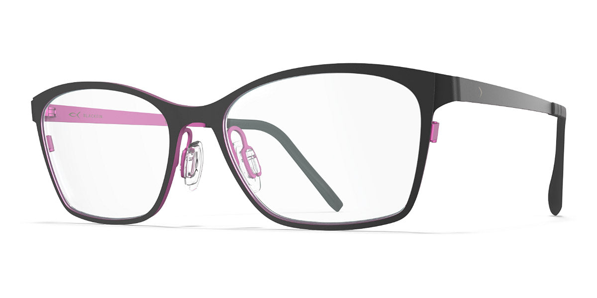 Blackfin® LONG ISLAND BLF LONG ISLAND 1597 49 - Matt Black/Deep Magenta Eyeglasses