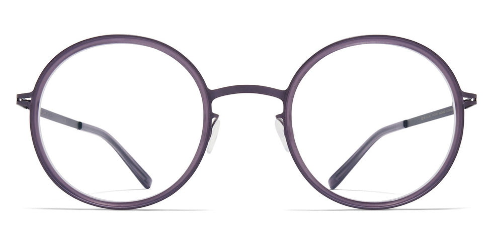 Mykita® LUMI MYK LUMI A51 Blackberry/Matte Smoke 47 - A51 Blackberry/Matte Smoke Eyeglasses