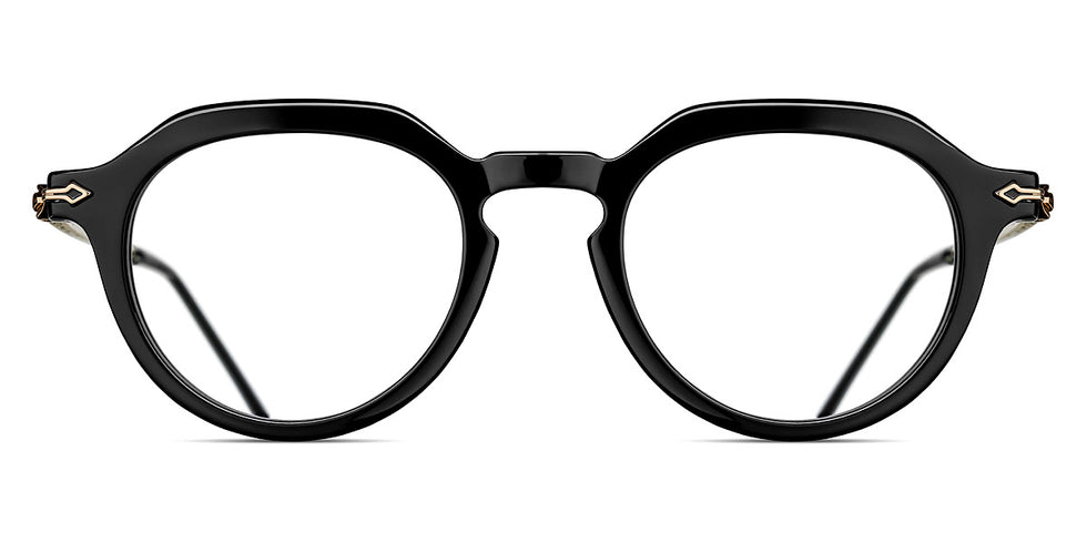 Matsuda® M2057 MTD M2057 Black/Pale Gold 47 - Black / Pale Gold Eyeglasses