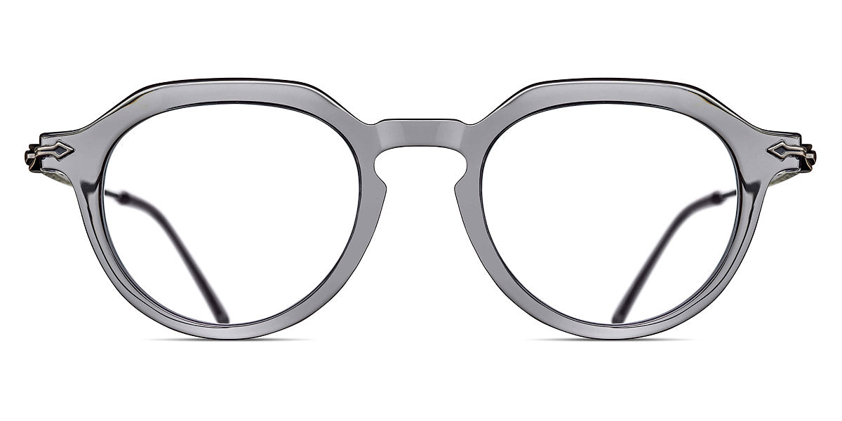 Matsuda® M2057 MTD M2057 Grey Crystal/Antique Silver 47 - Grey Crystal / Antique Silver Eyeglasses