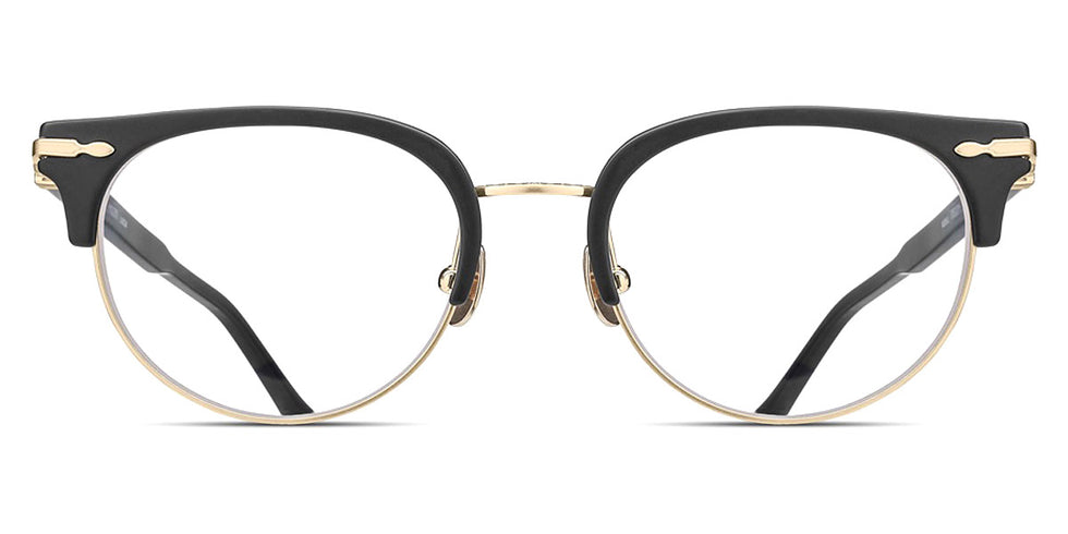 Matsuda® M2061 MTD M2061 Matte Black/Brushed Gold 49 - Matte Black / Brushed Gold Eyeglasses
