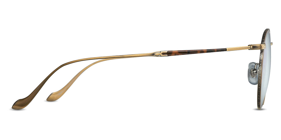 Matsuda® M3058 MTD M3058 Shiny Antique Gold/Cobalt Blue 48 - Shiny Antique Gold / Cobalt Blue Sunglasses