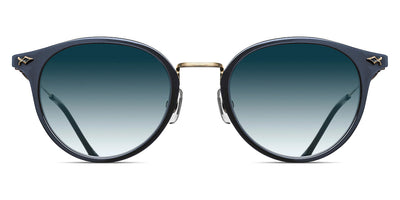Matsuda® M3114 MTD M3114 Brushed Gold/Navy / Blue Gradient 50 - Brushed Gold/Navy / Blue Gradient Sunglasses