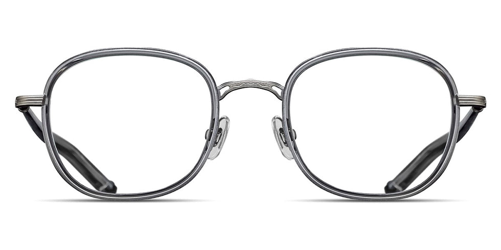 Matsuda® M3126 MTD M3126 Antique Silver/Grey Crystal 49 - Antique Silver / Grey Crystal Eyeglasses