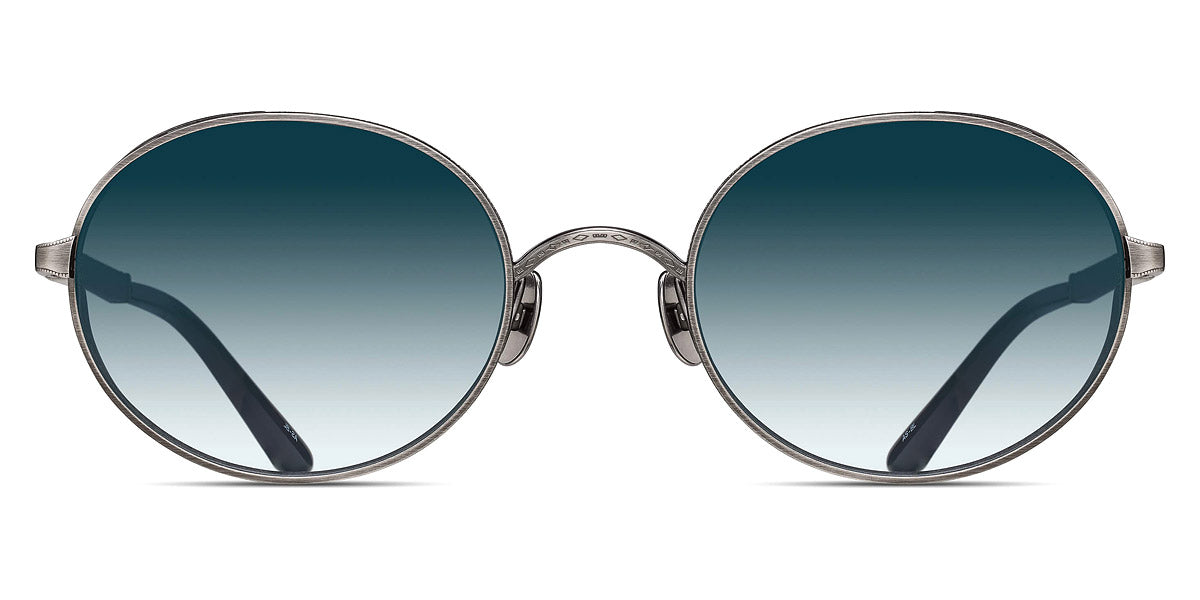 Matsuda® M3137 MTD M3139 Antique Silver/Blue Lacquer/Blue Gradient 51 - Antique Silver/Blue Lacquer / Blue Gradient Sunglasses
