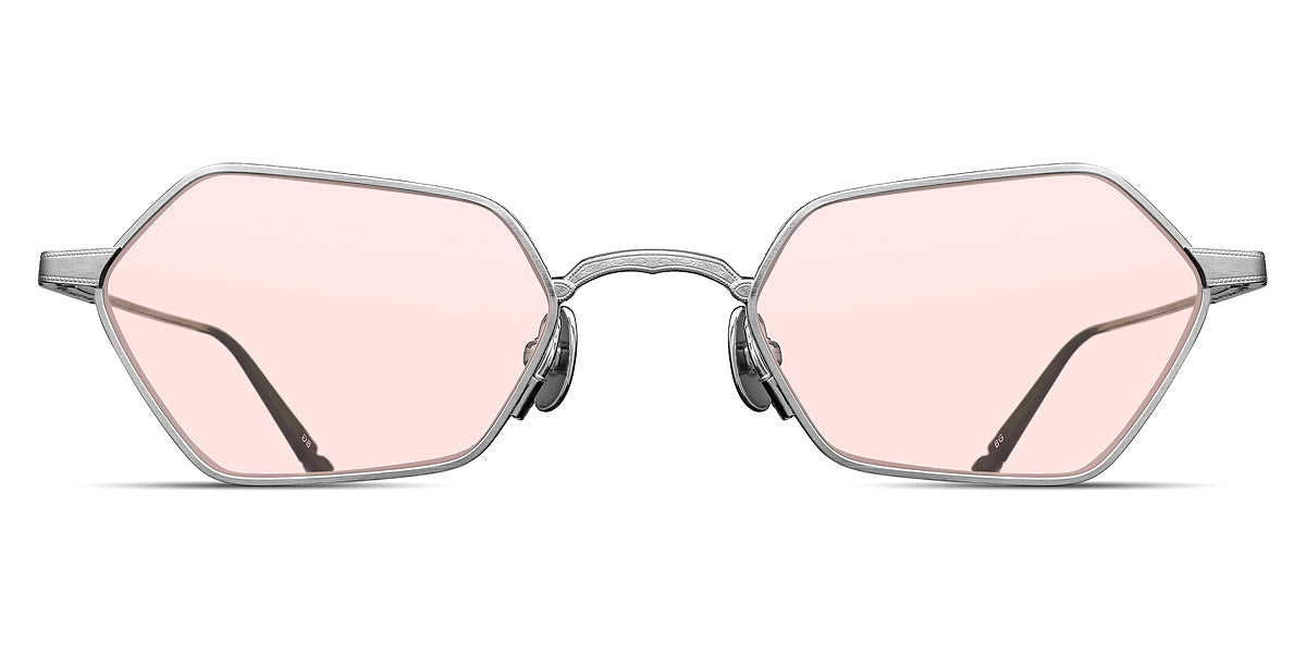Matsuda® M3138 MTD M3138 Brushed Silver / Cafe Pink 49 - Brushed Silver / Cafe Pink Sunglasses