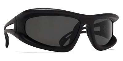 Mykita® MARFA MYK MARFA MD1 Pitch Black / Dark Grey Solid Shield 70 - MD1 Pitch Black / Dark Grey Solid Shield Sunglasses