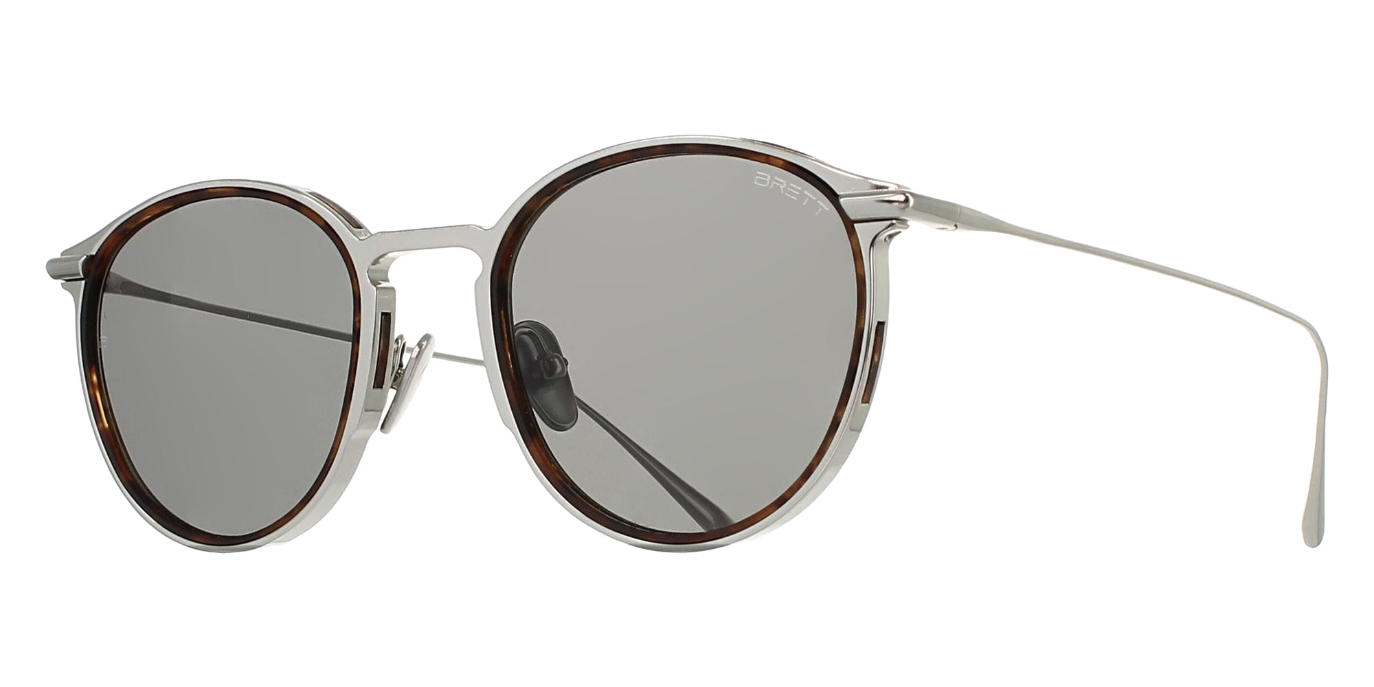 Brett® MARIO SUN BRTT MARIO SUN-C02-ST 49 - Silver/Tortoise - C02