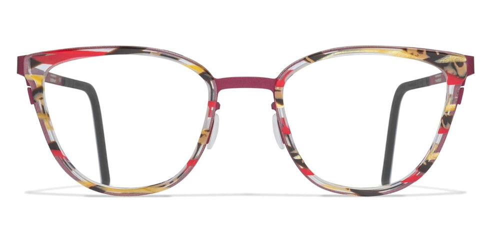 Blackfin® MARYPORT BLF MARYPORT 913 51 - Red/Avana Fantasy Eyeglasses