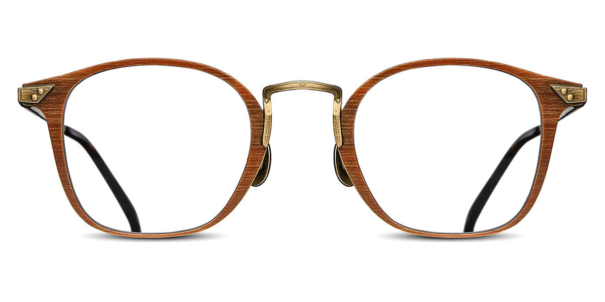 Matsuda® 2808H-V2 MTD 2808H-V2 Antique Gold/Brown 45 - Antique Gold / Brown Eyeglasses